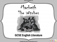Macbeth - The Witches